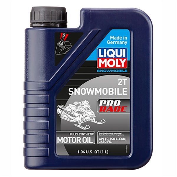 Huile Liqui Moly 100% Synthétique Motoneige 2 Temps||Liqui Moly Snowmobile 2T 100% Synthetic Oil