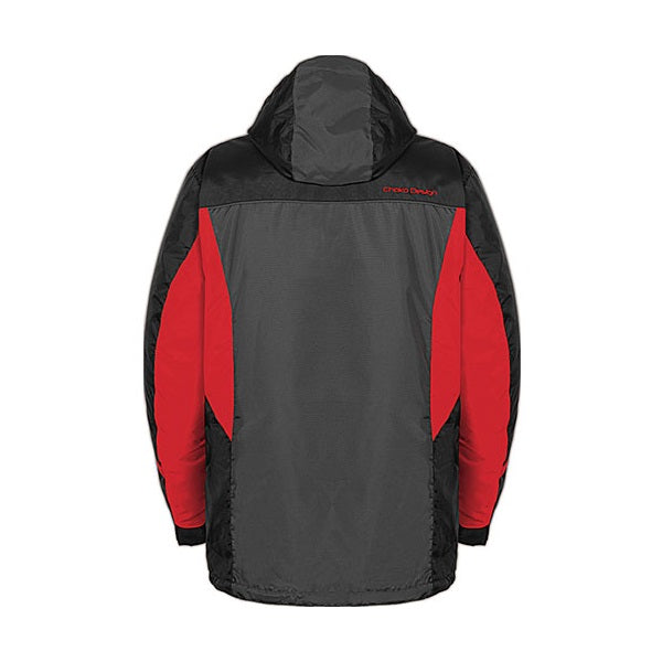 Manteau Core rouge noir dos