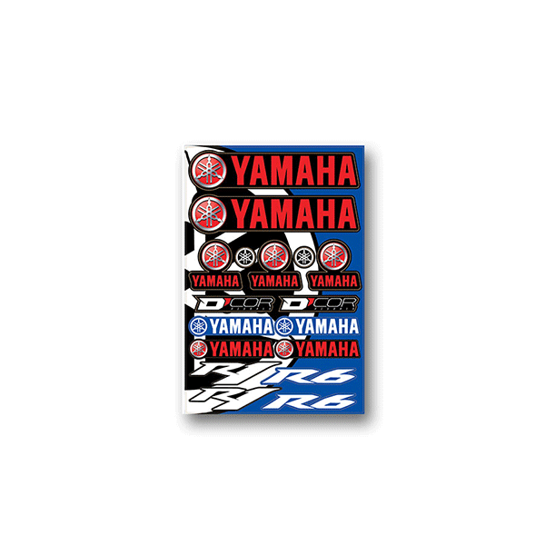 Ensemble d'autocollants de route Yamaha||Yamaha street sticker sheet