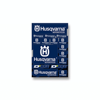 Ensemble d'autocollants Husqvarna moto