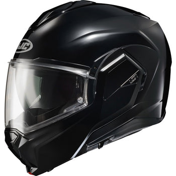 Casque Modulaire de Moto i100 Solid HJC noir
