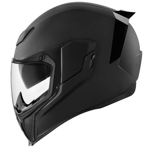 Casque Intégral de Moto Airflite Rubatone Noir Mat de droite