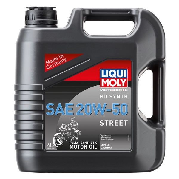 Liqui Moly 20w50 100% Synthetic HD Street Oil - Liqui Moly – ADM Sport