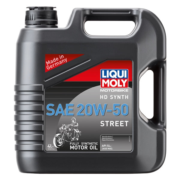 Liqui Moly 20w50 100% Synthetic HD Street Oil