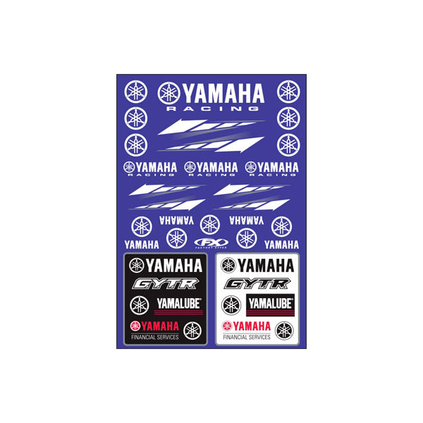 ensemble d'autocollants yamaha racing||yamaha racing sticker pack