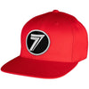 Casquette Dot Patch Seven Rouge