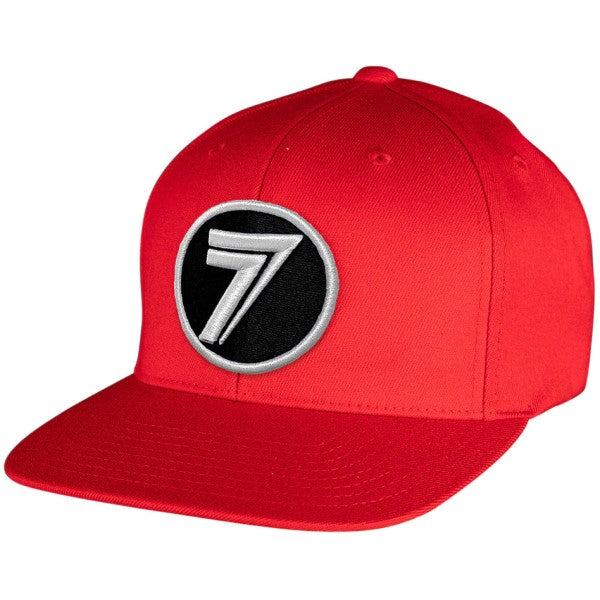 Casquette Dot Patch Seven Rouge