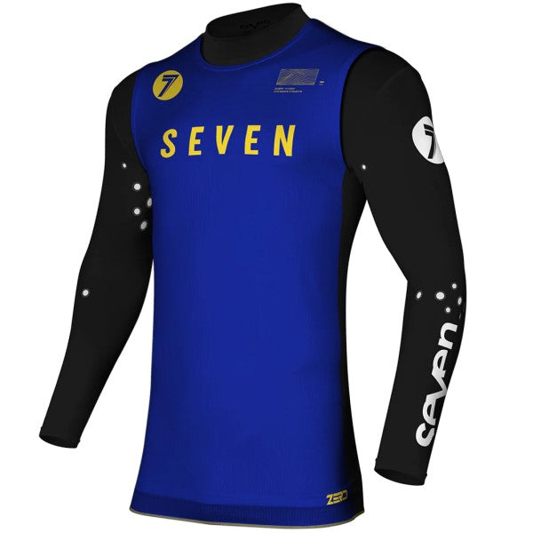 Chandail Zero League Over bleu de dos