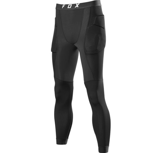 Pantalon de Protection de Motocross Baseframe Pro noir, de face