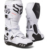 Bottes de Motocross Instinct blanc, de face