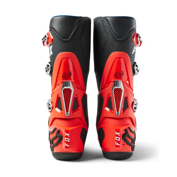 Bottes de Motocross Instinct rouge, arrière