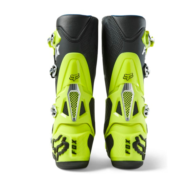 Bottes de Motocross Instinct jaune, arrière