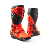 Bottes de Motocross Instinct orange, de face