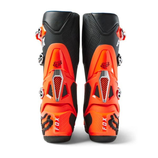 Bottes de Motocross Instinct orange, arrière