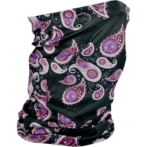 Bandana Tube Motley Paisley Purple