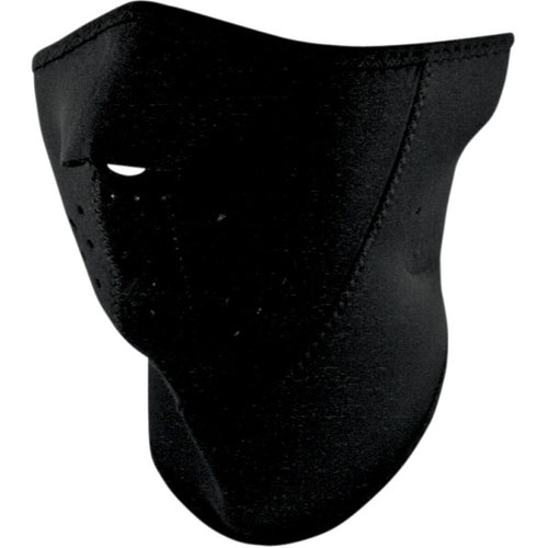 Demi Masque a 3 Panneaux Noir||Half Mask with 3 Panels Black