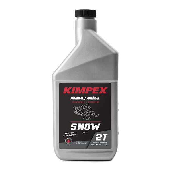 Huile Kimpex Minéral Snow 2T||Kimpex Mineral Snow 2T Oil