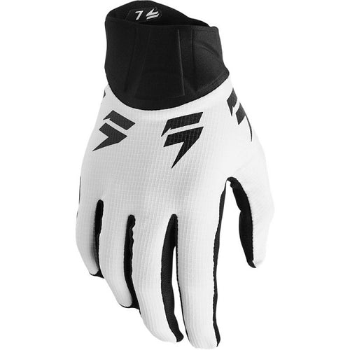 Gants de Motocross White Label Trac||Motocross Gloves White Label Trac