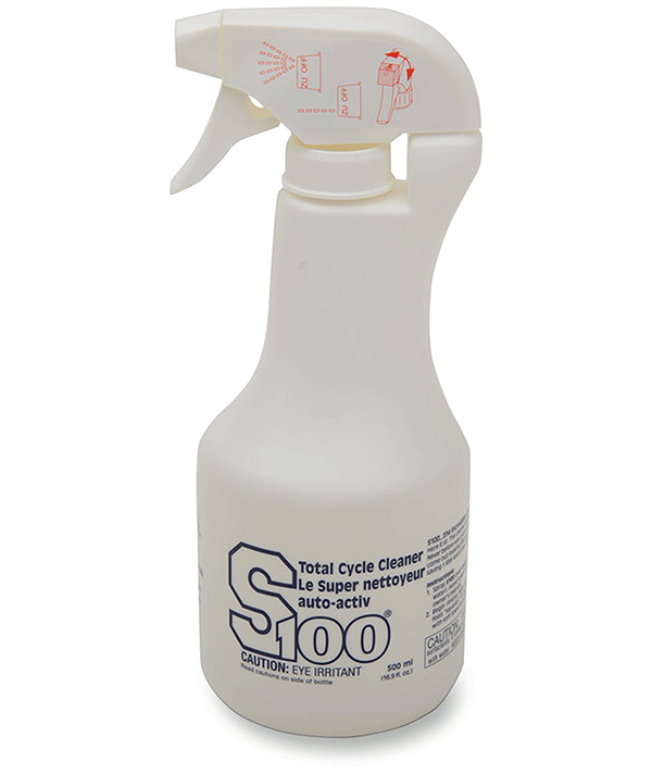 Total cycle cleaner starter bottle