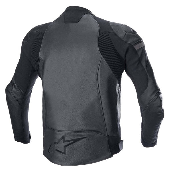 Manteau de Cuir GP Force Noir Derrière