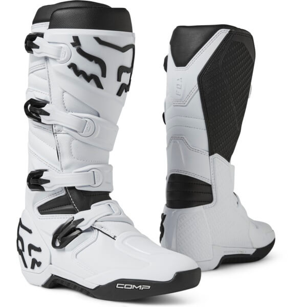 Bottes de Motocross Comp blanc