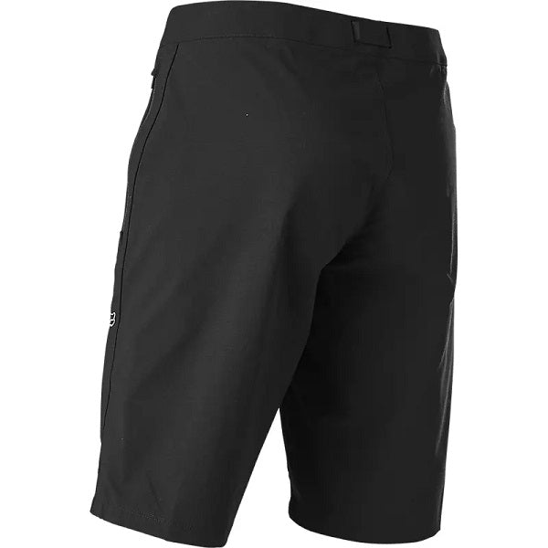 Short de Vélo Ranger Doublé Femme Fox noir, de dos