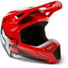 Casque de Motocross FOX V1 Toxsyk Rouge