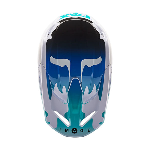 Casque V1 Kozmik Bleu/Blanc Dessus