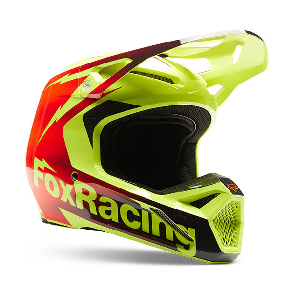 Casque Statk V1 Jaune/Rouge