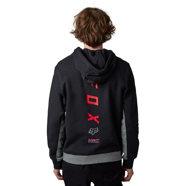 Coton Ouaté Zip Fox x Honda Noir