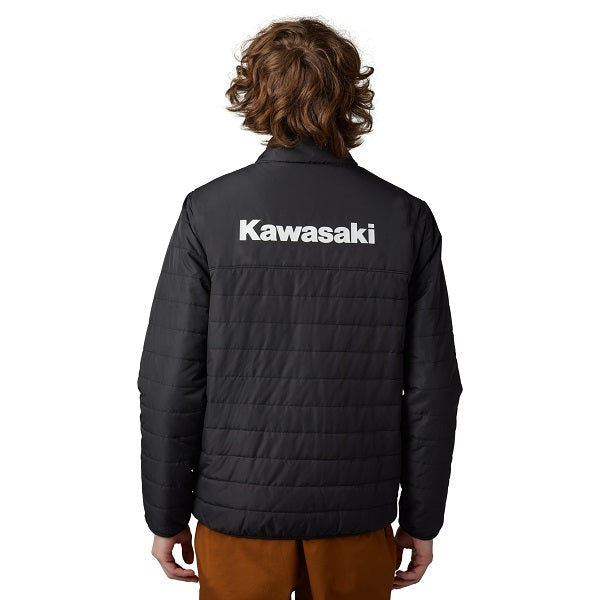 Manteau Kawasaki Howell Noir, de dos