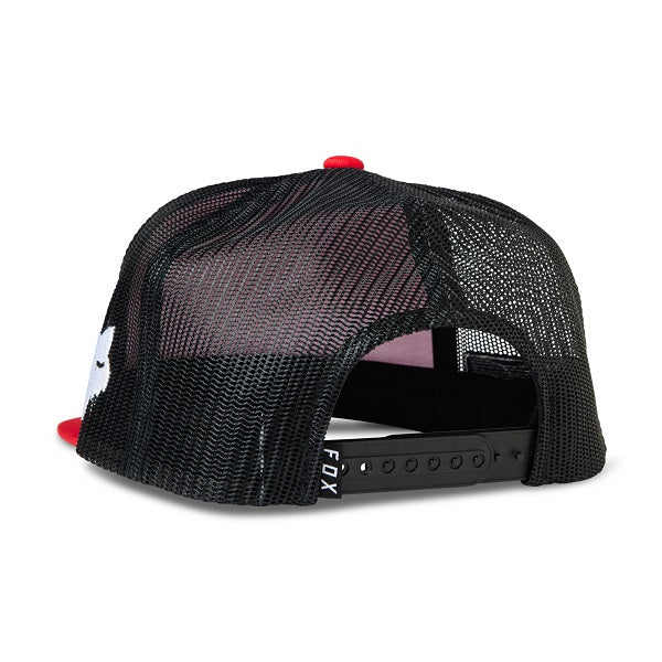 Casquette Fox X Honda Snapback Rouge Derrière