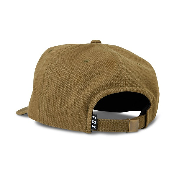 Casquette Caved In Ajustable Olive Derrière