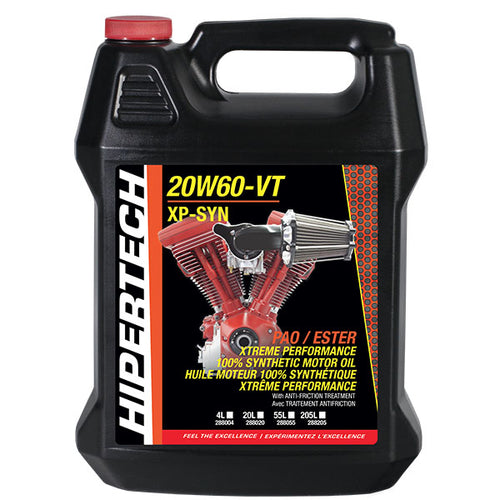 Hipertech 100% Synthetic 20w60 V-Twin Oil