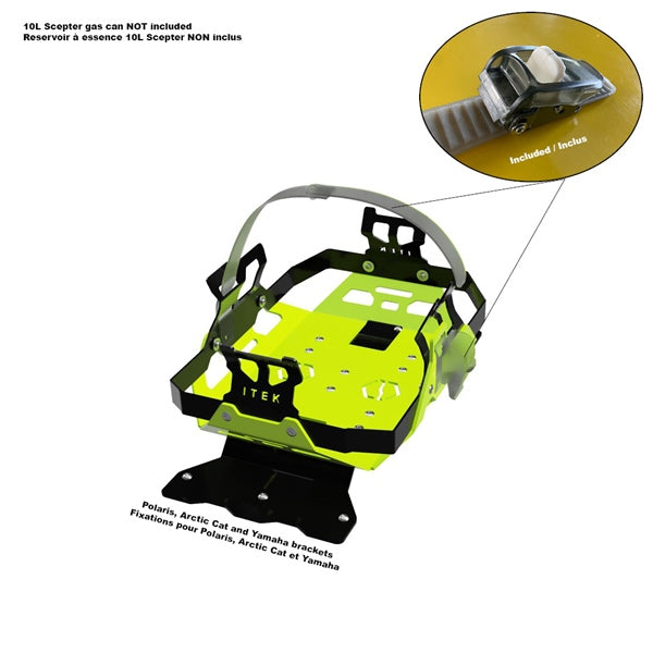 Gas rack Snowmobile - Itek Industries – ADM Sport