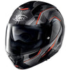 Casque X1005 Ultra Carbon Alcemix N-Com rouge