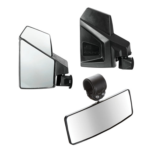 Ensemble de miroirs pour UTV Support 2″||UTV Mirror Kit 2″ Clamp-On