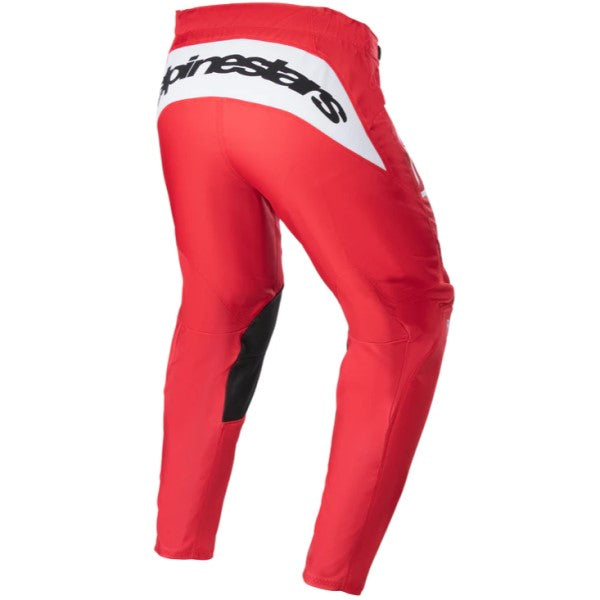 Pantalon de Motocross Fluid Narin Rouge de dos