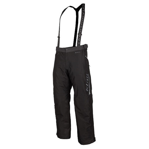 Pantalon de Motoneige Kaos Klim noir et gris, de face