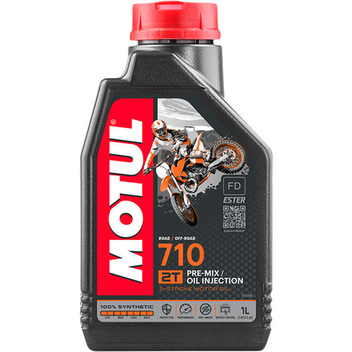 Huile Motul 100% Synthétique 710 2T||Motul 100% Synthetic 710 2T Oil