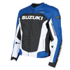 Veste textile Suzuki Supersport 2.0 Blanc/Bleu