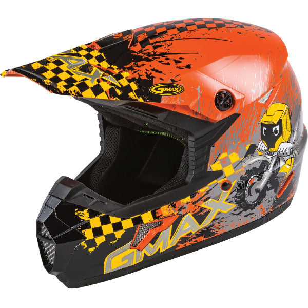 dmax motorcycle helmet MX 46 Anim8 Youth Helmet