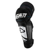 Protège-Genoux de Motocross 3DF Hybrid EXT Blanc/Noir incliné de droite