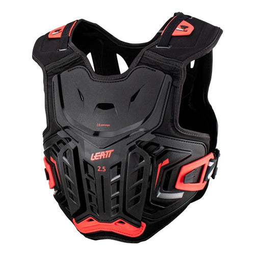 Plastron 2.5 Junior Noir/Rouge