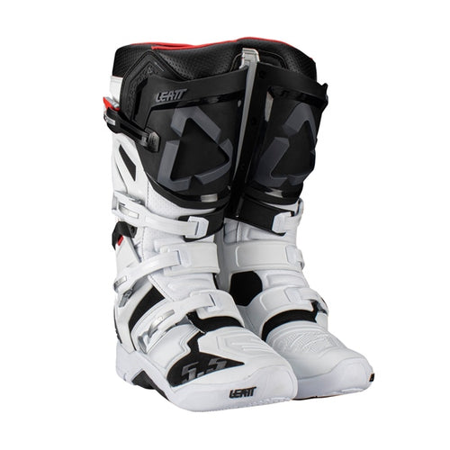 Bottes de Motocross 5.5 Flexlock Noir/Blanc en paire