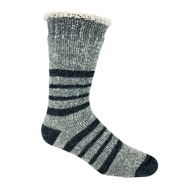 Alpaca Thermal Stripe Socks