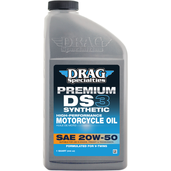 Huile Drag Specialties 100% Synthétique 20w50 DS3||Drag Specialties 100% Synthetic 20w50 DS3 Oil