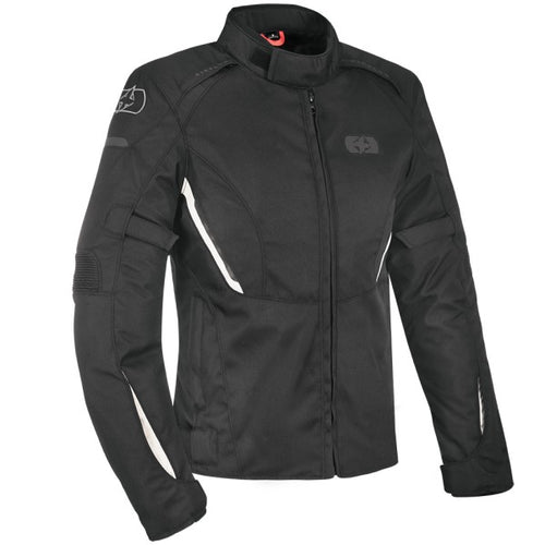 Manteau de Moto Iota 1.0 Pour Femme| Noir, de face