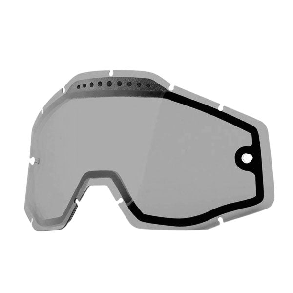 Lentilles 100% Racecraft / Accuri Double Hiver||Racecraft Anti-fog Dual Lens