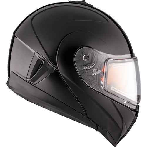 Casque AMS Tranz 1.5 Solid avec Visière Électrique